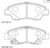 ASIMCO KD1506 Brake Pad Set, disc brake